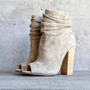 Chinese Laundry | Kristin Cavallari Peep Toe Booties Size 7.5